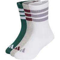 Adidas Chaussettes gris clair / émeraude / bordeaux / blanc