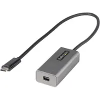 StarTech.com .com Adaptateur USB C vers Mini DisplayPort - Dongle USB-C 4K 60Hz vers mDP - USB Type-C vers Écran Mini DP - Convertisseur Graphique - Compatible Thunderbolt 3 - Câble Intégré 30cm
