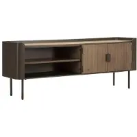 Mauro Ferretti FURNLUX Support TV Toronto Vert 150cm / Couleur principale : Vert / Dimensions : 150 x 58 x 42 cm