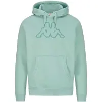 Kappa Zaiver Logo Hoodie Vert 2XL Homme