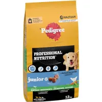 Pedigree Professional Nutrition Junior au Poulet et Légumes pour chiots de races moyennes et grandes 12 kg