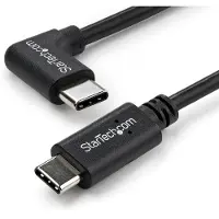StarTech.com Câble USB-C coudé à angle droit de 1 m - STARTECH - USB 2.0 - Noir
