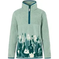 Regatta Frankie Borg Half Zip Fleece Vert 38 Femme