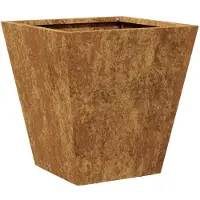 vidaXL Jardinières 2 pcs 30x30x30 cm acier résistant aux intempéries