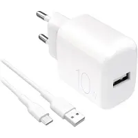 Puro Kit d’alimentation : chargeur quotidien 1 port USB-A + câble USB-A à USB-C