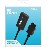 TTX Tech Adaptateur TTX - HD pour Wii et Wii U (Wii), Autres accessoires gaming, Noir