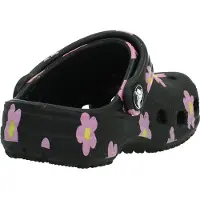 Crocs Classic Flower Clog Couleur Noir