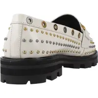 Kurt Geiger London Mansion Stud Loafer Couleur Blanc