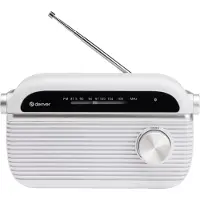 Denver TRB-67W, couleur blanche, référence 111101100070
