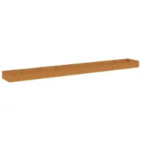 vidaXL Lit surélevé 770x100x36 cm acier corten