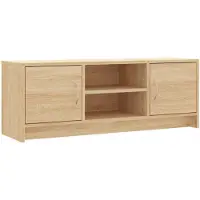 vidaXL Armoire TV Chêne Sonoma 102x30x37,5 cm Bois composite