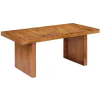 vidaXL Table de salle à manger 180 x 90 x 75 cm en bois massif d'acacia