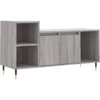 vidaXL Armoire TV Gris Sonoma 100x35x55 cm Bois composite