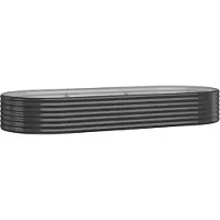 vidaXL -Planungsbox 249x100x36 cm Pulver -beschichteter Stahl -Anthrazit -Verschärfen