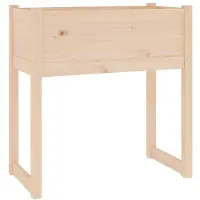 vidaXL Jardinière 78x40x81 cm Bois massif de pin