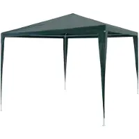 vidaXL Tente de réception 3x3 m PE vert