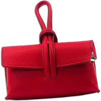 DrachenLeder Sacs à main rouge