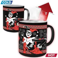 Harley Quinn Mug DC Comics de - Psychotic - Mug Thermoréactif - pour Indifférent - multicolore - Taille Standard