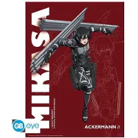 GB eye Poster Attack on Titan : Season 4 Mikasa (52x38) (52 x 38 cm)