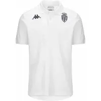 Kappa As Monaco 24/25 Acramy Short Sleeve Polo Blanc 2XL Homme