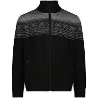 CMP 7h87501 Full Zip Sweater Noir 4XL Homme