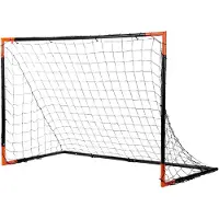 NILS But de football avec filet Grand métal 180x120 cm pour le football