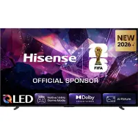 Hisense 100E7S PRO, 2,54 m (100 pouces), 3840 x 2160 px, QLED, Smart TV, Wi-Fi, Noir