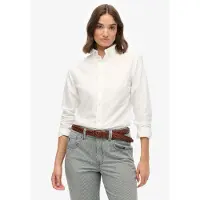 Superdry Chemisier 'Oxford' blanc