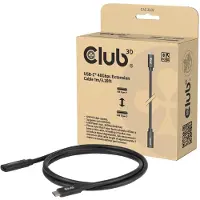 Club 3D CAC-2502 Club3D Kabel USB 4 Typ C 1m Verlängerung 40Gbps St/Bu