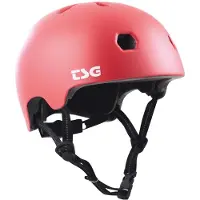 TSG Casque de Vélo - Mata Solid Couleur - Satin Rouge doux - - 54-56 cm - Casque de Vélo