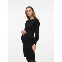 Mamalicious Robes en maille 'MLNew Anne' noir