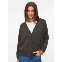 Vero Moda Cardigan 'VMBoom' brun foncé