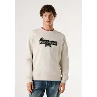 Pepe Jeans Sweat-shirt 'GUS' noir / blanc