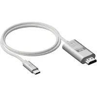 LINQ Lqcch200 Usb-c Cable Argenté