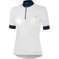 Dare 2b Pedal Through It Ii Short Sleeve Jersey Blanc 42 Femme