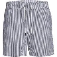 Jack & Jones Fiji Seersucker Swimming Shorts Gris S Homme