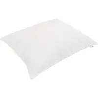 vidaXL : Couverture de lit avec 2 oreillers, blanc, microfibre
