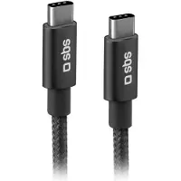 SBS Câble USB-C - USB-C de recharge Power Delivery 25 W et de transfert de données