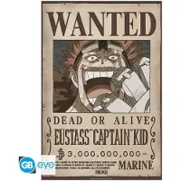 GB eye One Piece Poster Chibi: Wanted Kid Wano 52x38cm (52 x 38 cm)