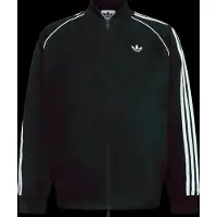 Adidas Originals Sst Adicolor Classics Loose Track Full Zip Sweatshirt Noir M / Regular Homme