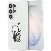 Karl Lagerfeld - IML with K&C Back Logo MagSafe (KLHMS26L6HKCBHH) - Samsung Galaxy S26 Ultra - White (Samsung Galaxy S26 Ultra), Coque pour téléphone portable, Blanc, Transparent