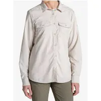 Craghoppers Nosilife Loukkos Long Sleeve Shirt Beige 36 Femme