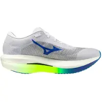 Mizuno Chaussures Hyperwarp Pro Blanc Bleu SS26 Unisexe, Taille 45 - EUR
