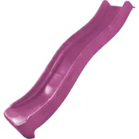 Axi Sky220 Toboggan À Eau En Violet - 220 Cm Élément Complémentaire Pour Aire De Jeux / Maison De Jeu Enfant Toboggan Pour Hauteur De Estrade 120 Cm