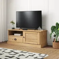 vidaXL Meubles Armoire TV VIGO 106x40x40 cm Pin massif - TV-Lowboard 353175