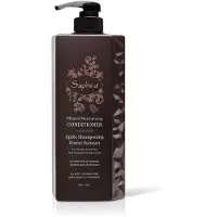 Saphira , formule enrichie en minéraux, sans parabènes, après-shampooing, pour une hydratation intense, 1000 ml