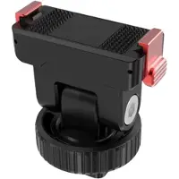 Puluz Adaptateur multifonctionnel avec fermeture rapide, Caméra d'action : accessoires, Rouge, Gris