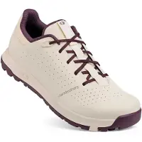 Crankbrothers Hommes, Chaussures de cyclisme, Chaussure Mallet Trail, Lace, white/purple/pourpre, 44 (UE) 10.5 (US) (44), Violet, Blanc