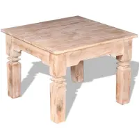 vidaXL Table basse en acacia 60x60x45 cm