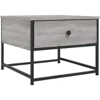 vidaXL Table basse Gris Sonoma 51x51x40 cm Bois composite